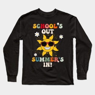 School's Out, Summer's In - The Last Day of School Long Sleeve T-Shirt